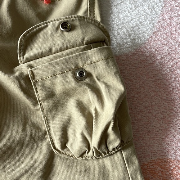 Stretchy cotton pants with zipper - 2 pairs - Picture 6 of 12